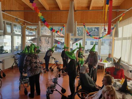 fasching im Wohn- & Pflegeheim Vorderes Stubaital